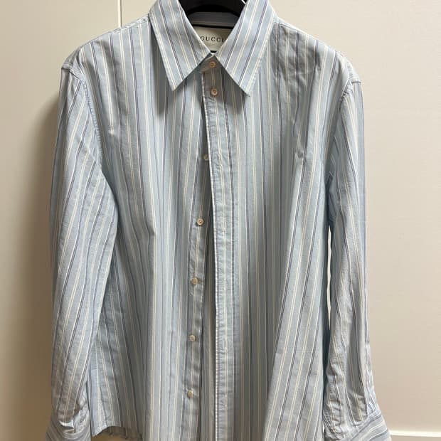 정품 구찌 Gucci 스트라이프 셔츠