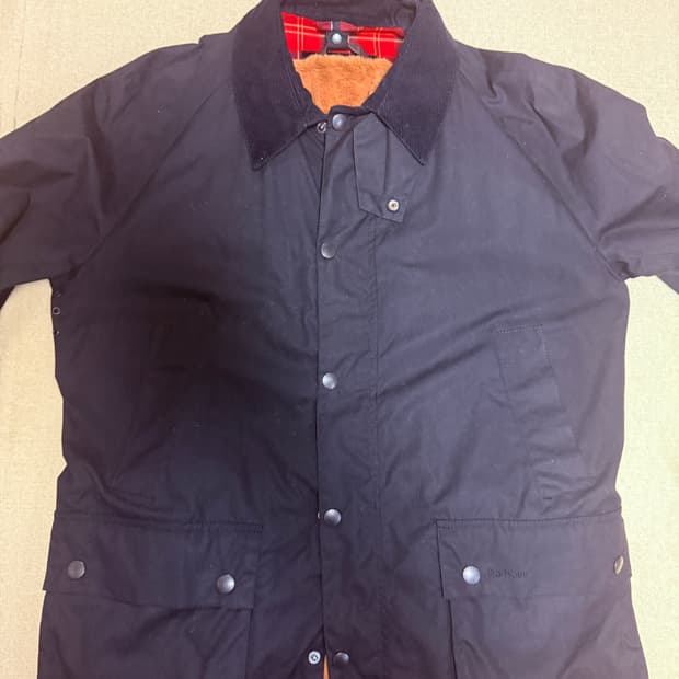 바버 왁스자켓 애쉬비 XL 블랙