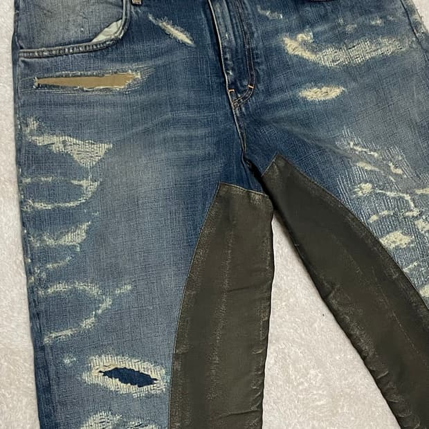 지방시 몰스킨 데님 중청 37