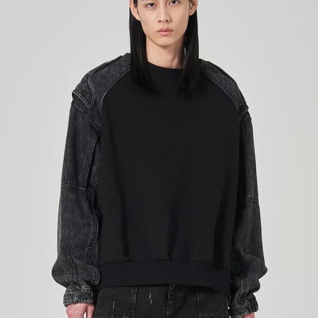 준지 레이서 맨투맨 스웻셔츠