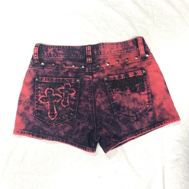 Ghost of Harlem red bleached cross patch