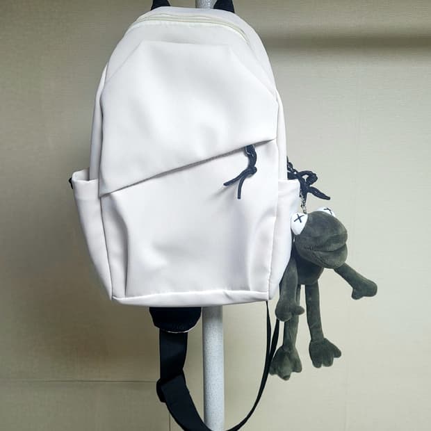 크로스백 슬링백 힙색+개구리 인형 키링