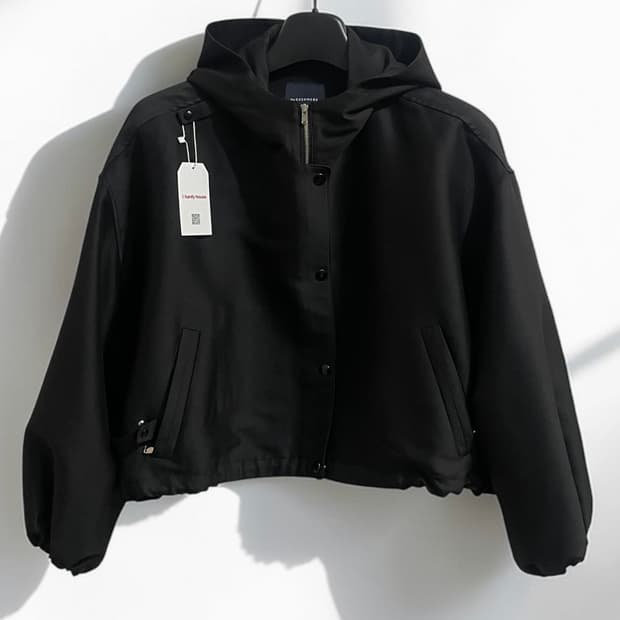 더캐시미어 후드 자켓