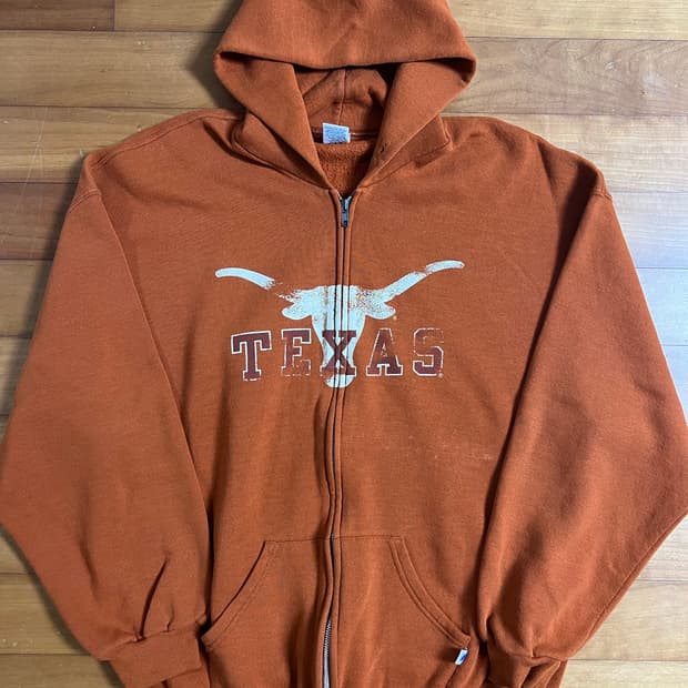 00s russell athletic hood zip up 러셀 후드집업