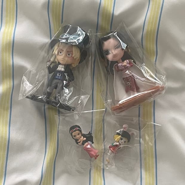 원피스 피규어 4종 세트