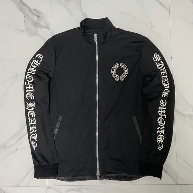 새상품 신형 크롬하츠 VIC 라지대거 트랙 져지 자켓 XL