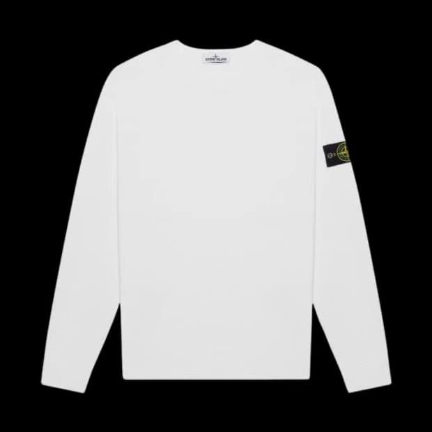 [XL]스톤아일랜드 롱슬리브 화이트 