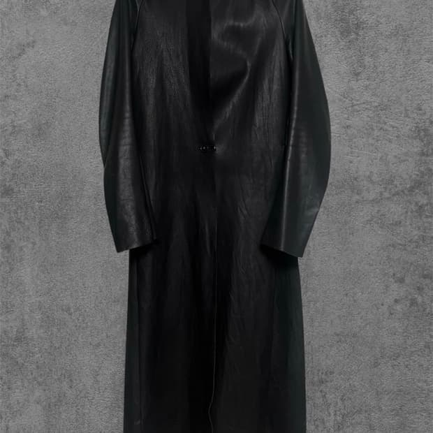 MA+ 가죽 롱코트 fw 09
