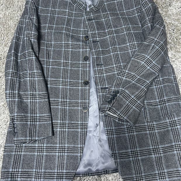 일제 독일 도르밀원단 캐시미어 반카라 코트 105~110