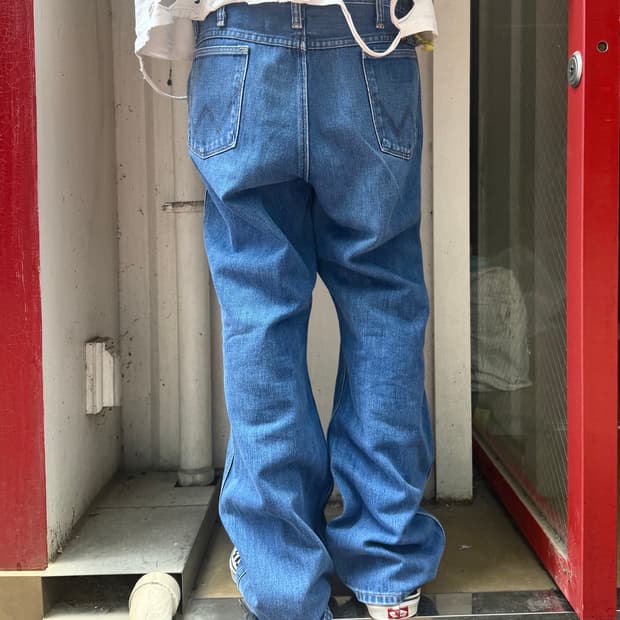 80‘s 랭글러 부츠컷 데님
