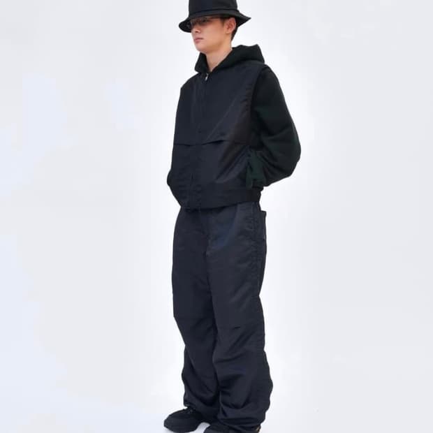 누마레 나일론 팬츠