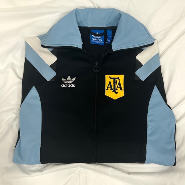 아디다스 아르헨티나 파이어버드 스카이블랙 져지