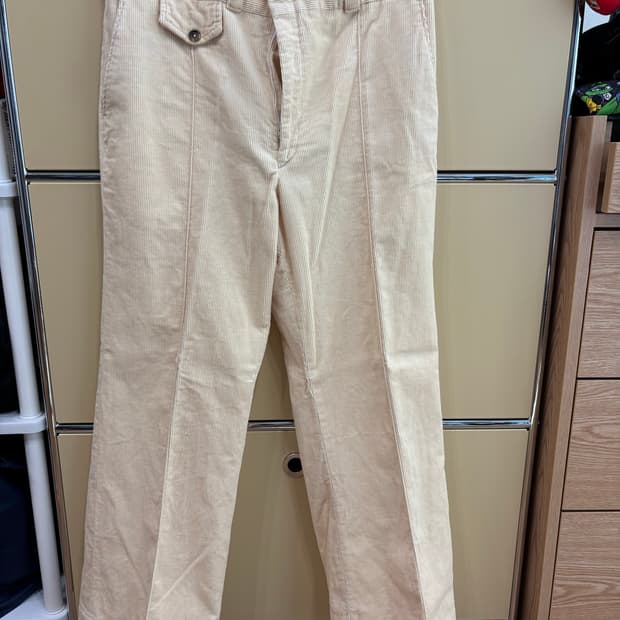 70s levis panatela corduroy flare pants