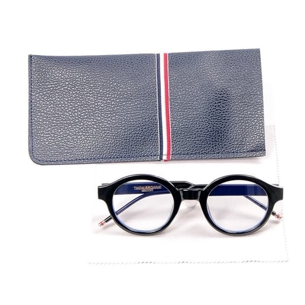 톰브라운 원형 뿔테안경