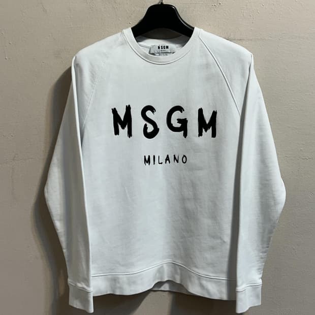 MSGM 밀라노 로고 맨투맨