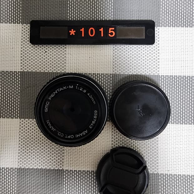펜탁스 M 마운트 40mm 2.8 광각렌즈