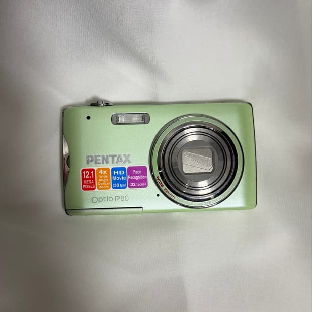 펜탁스 옵티오 p80 디카 디지털카메라 메론디카