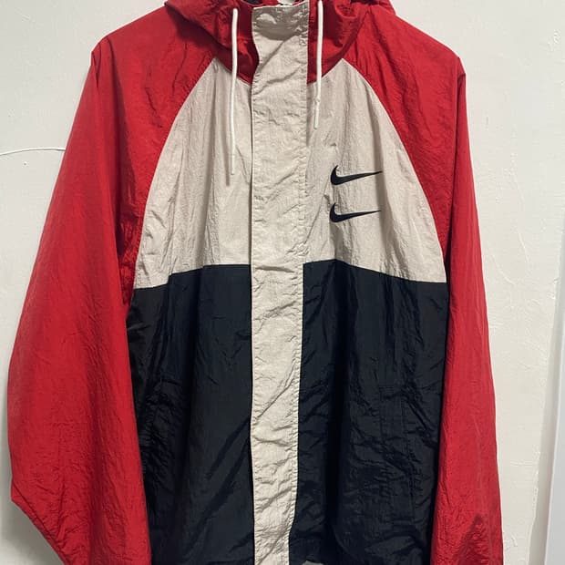 나이키 더블 스우시 XXL 바람막이