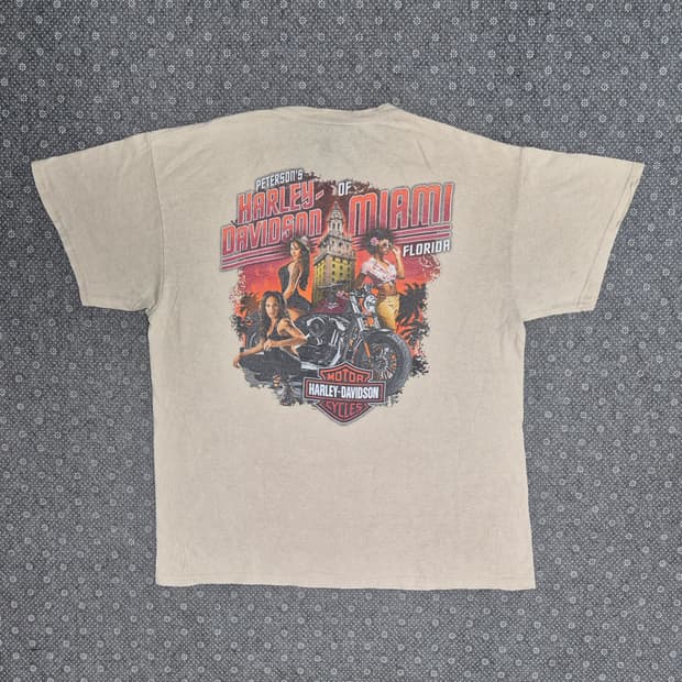[L]할리데이비슨 마이애미 티셔츠 -358