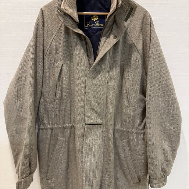 로로피아나 아이서 자켓 캐시미어 해링본