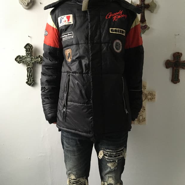 Racing mood hood jumper