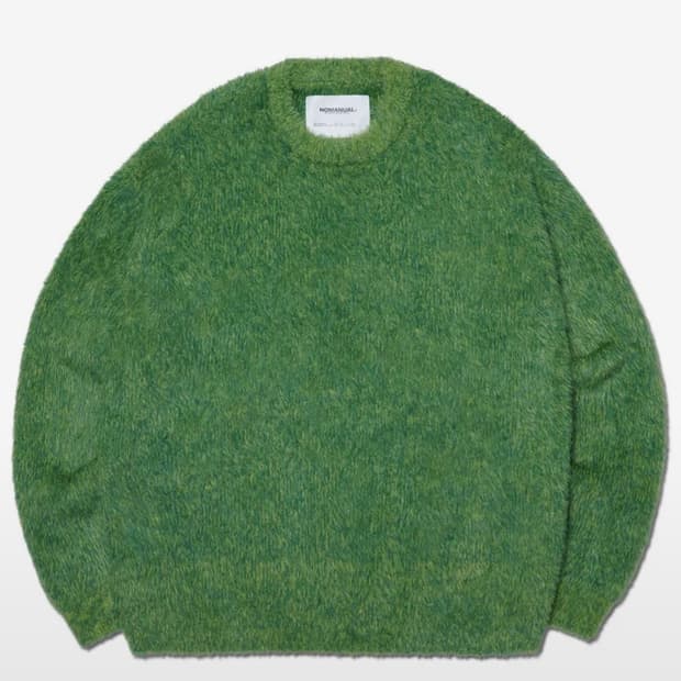 노매뉴얼 크롭 헤리니트