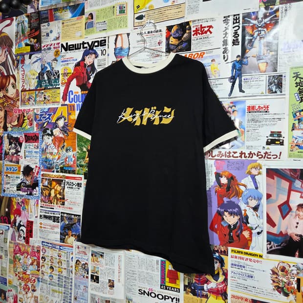 JPN 레터링 링거 반팔