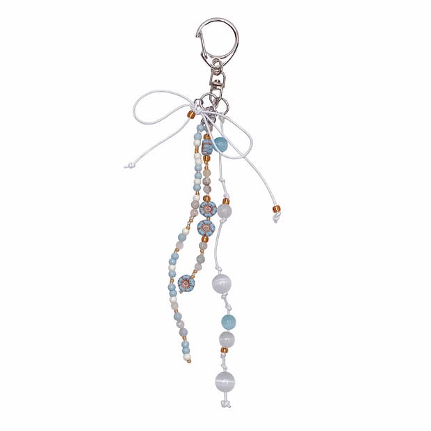 Faded Petal Keyring