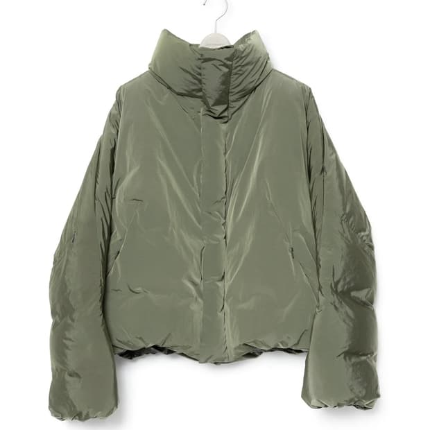 (새상품) 후미토간류 컨스트럭티브 스텔스 다운 자켓 카키