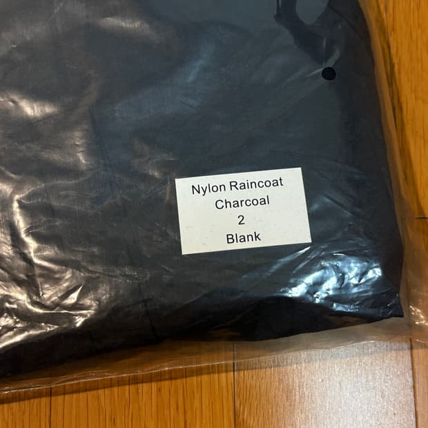 Yzy rc-01 04 blank 2 사이즈 차콜