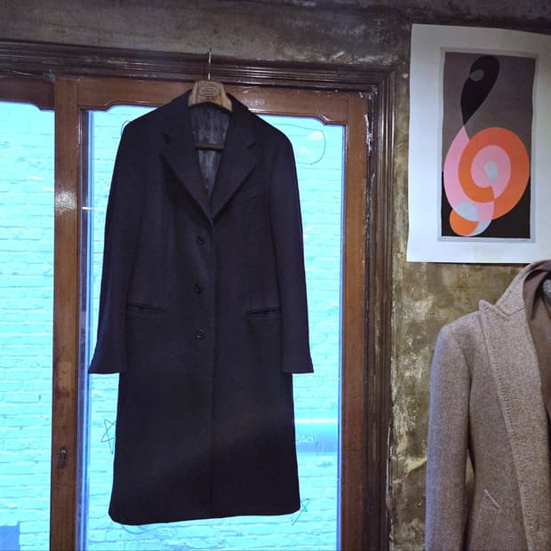 아르마니 꼴레지오니 체스터필드코트