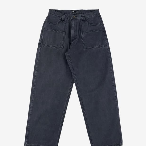 Hitchhiker Belt Loop Cotton Pants Navy