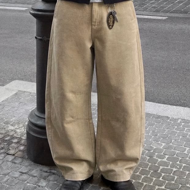 어널러코드 베이지 팬츠 L