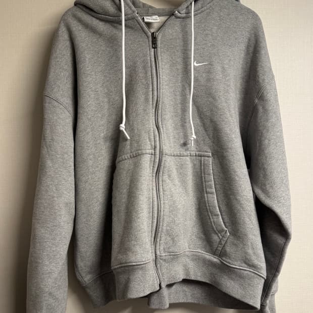 나이키NRG 솔로스우시 후드집업 그레이 2XL