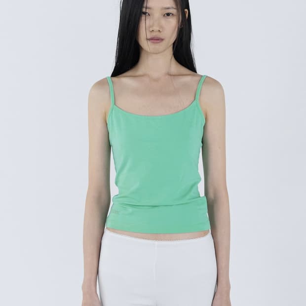 Cerric - basic sleeveless mint