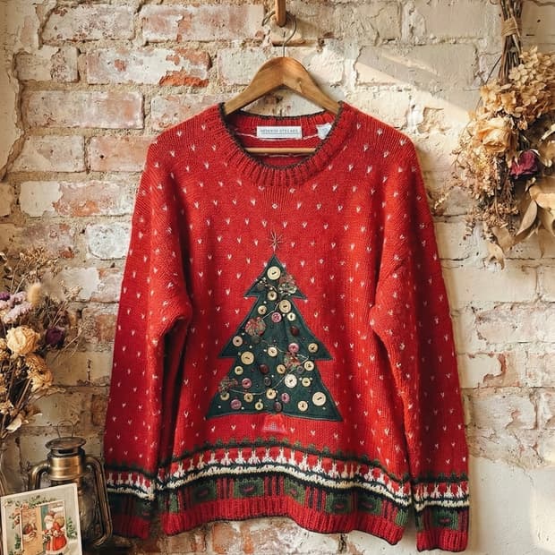  발레리 스티븐스(Valerie Stevens)의 크리스마스 니트