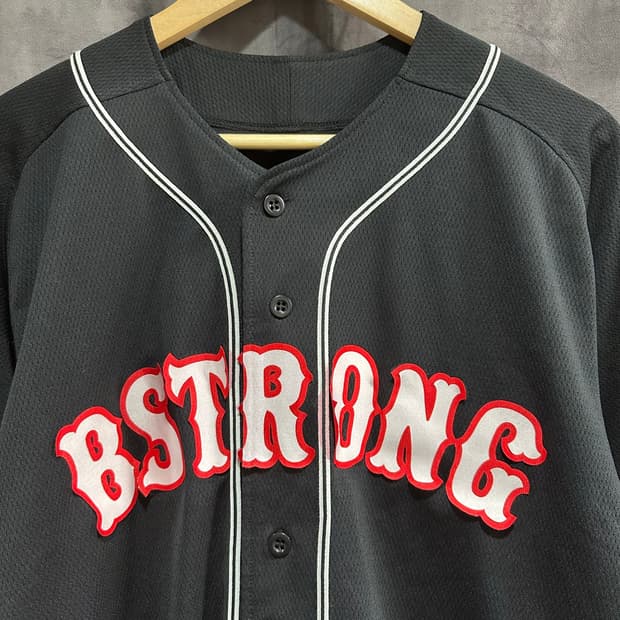 일본 Avis BSTRONG 베이스볼 저지 야구 유니폼 실측L