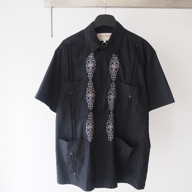 DICAPRIO COLLEZIONE guayabera shirt