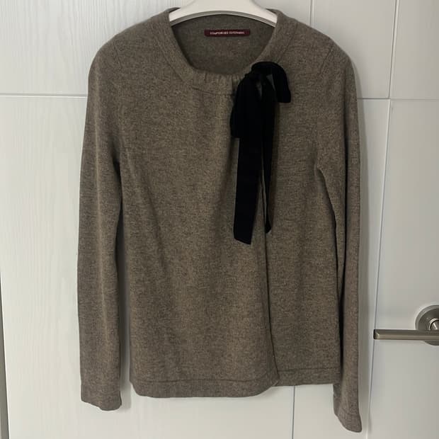 꼼드와 꼬또니에 캐시미어100 가디건 55