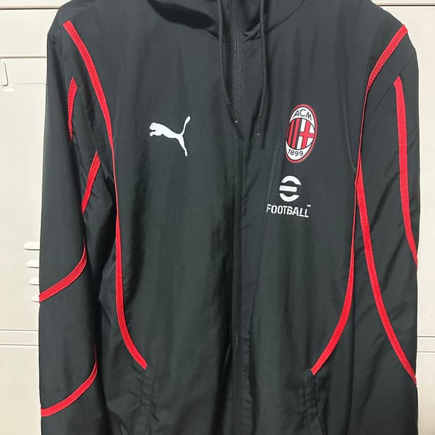 AC밀란 프리매치 우븐 자켓 바람막이