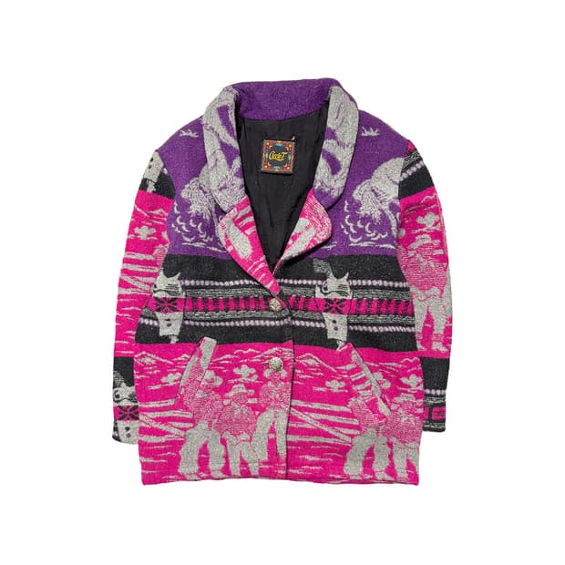 빈티지 에스닉 패턴 자켓