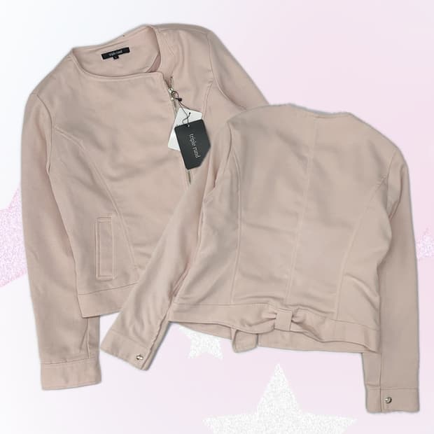 🎀triple rund 핑크 리본 자켓🎀 히메갸루  러블리 봄