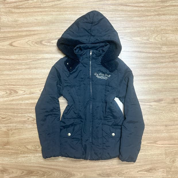 빈티지 리즈리사돌 블랙 패딩 코트 히메갸루 로걀 라떼 히메카지 공겜여주