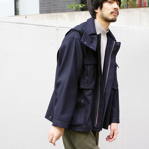 [3] 오라리 라이트 멜톤 플라이트 파카