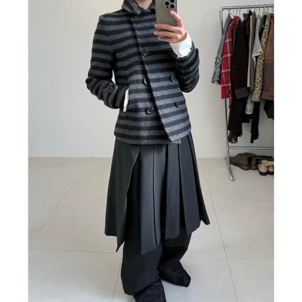 빈티지 스트라이프 자켓