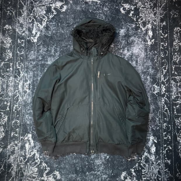 Nike Black Fur Jumper