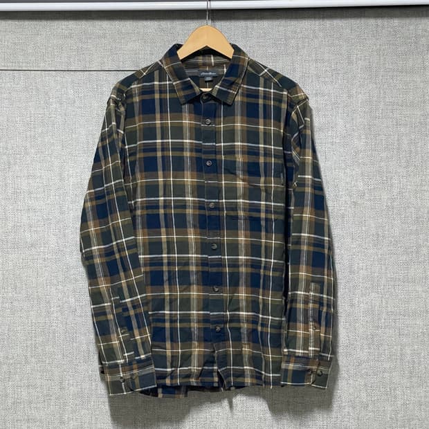 에디바우어 셔츠 체크 xl