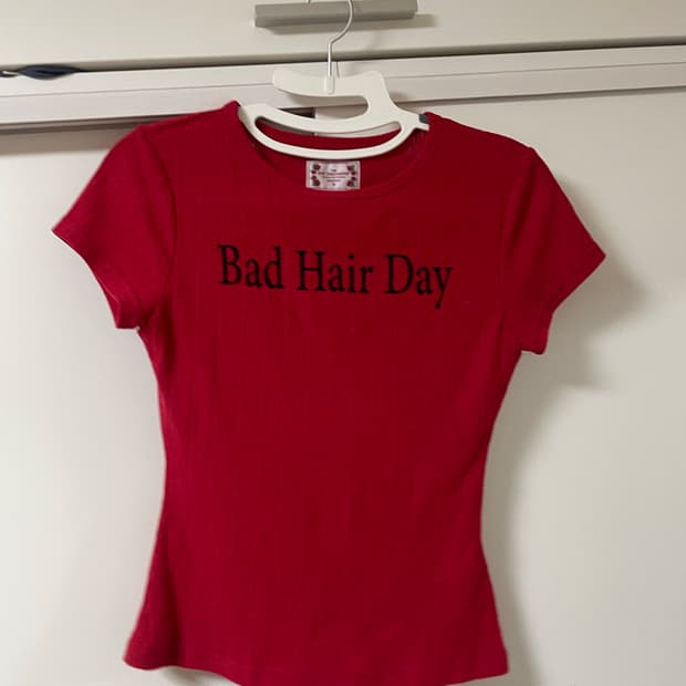 스컬프터 반팔 레드 M