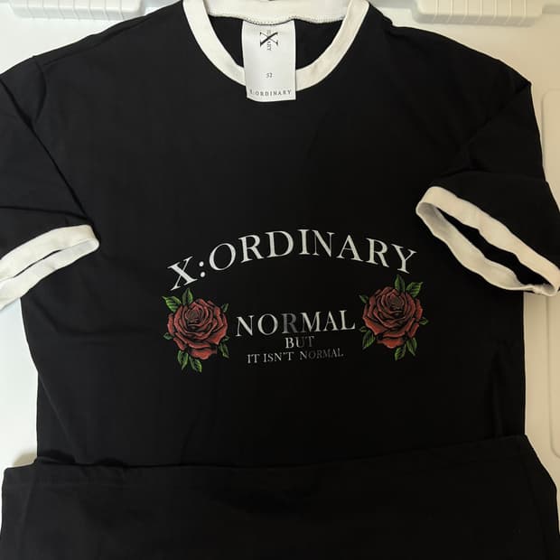 [한정판] xordinary 로즈 라그란 반팔