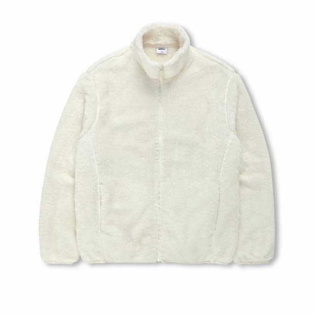 (미개봉) 스파오 후리스 집업 화이트 S